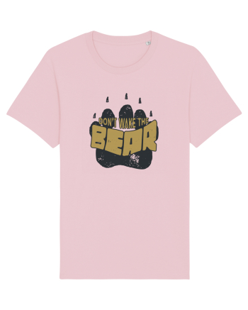 Don't wake the bear Cotton Pink