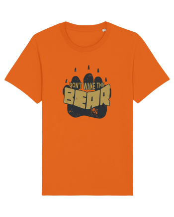 Don't wake the bear Bright Orange