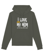 I love Mom Hanorac Unisex Drummer