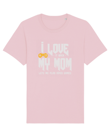 I love Mom Cotton Pink