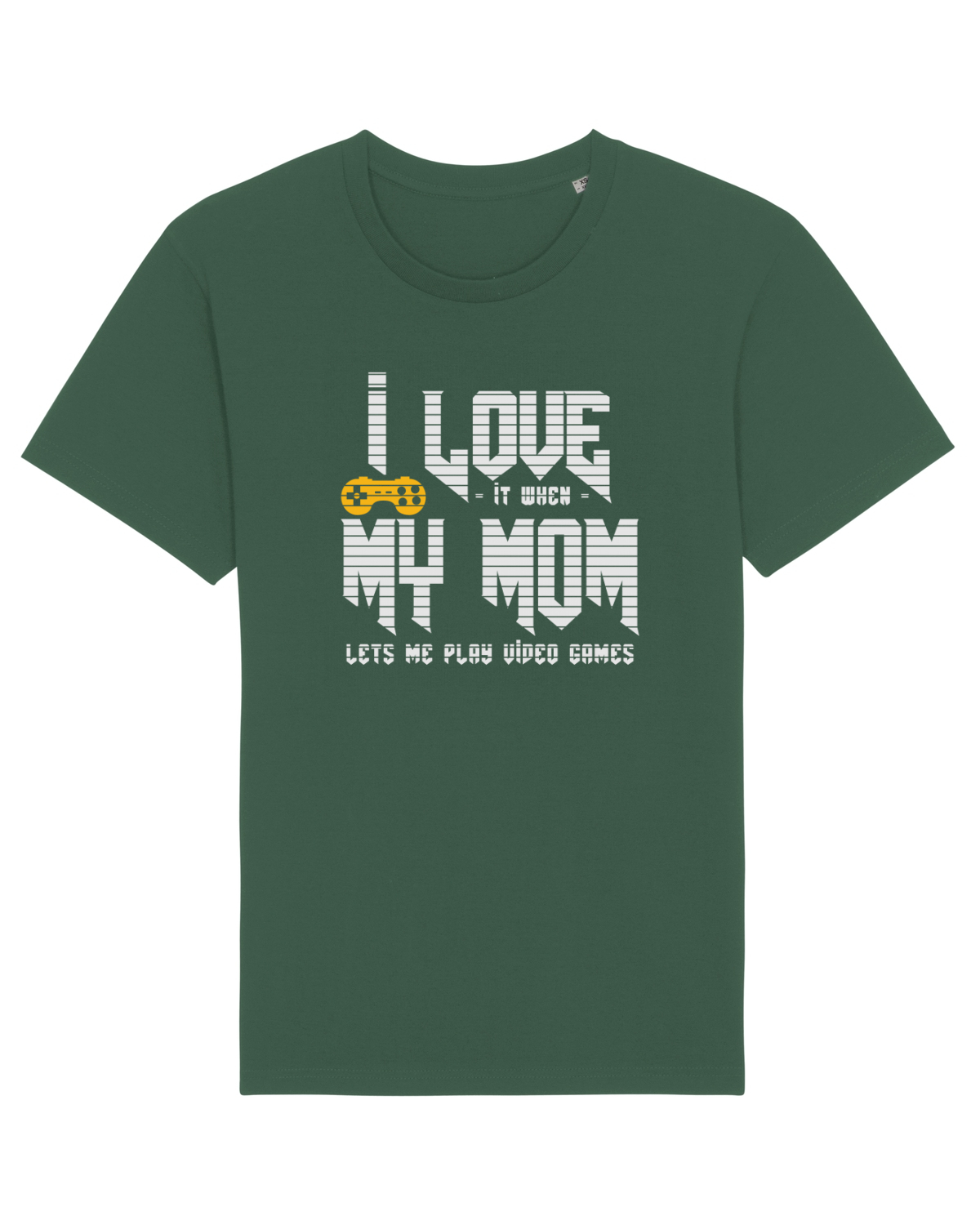 Tricou mânecă scurtă Unisex Rocker Bottle Green
