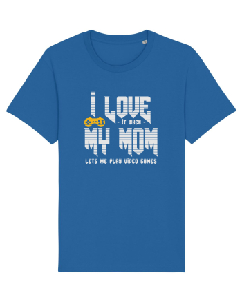I love Mom Royal Blue