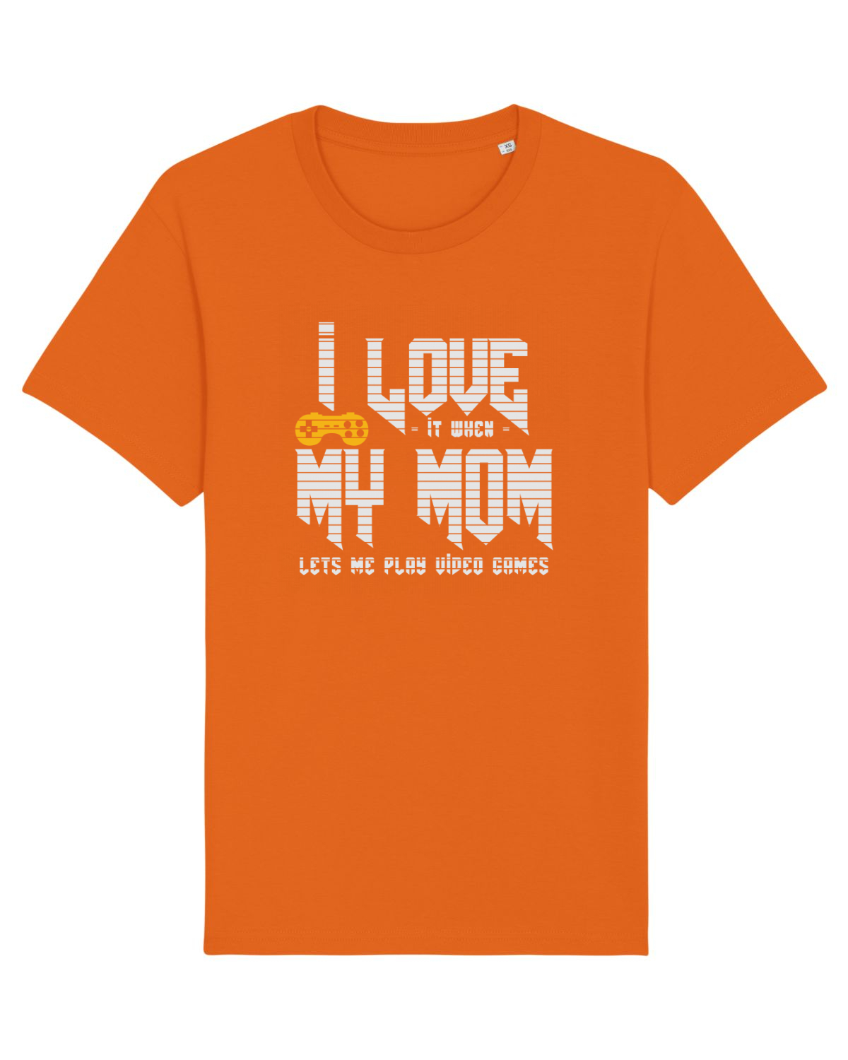 Tricou mânecă scurtă Unisex Rocker Bright Orange