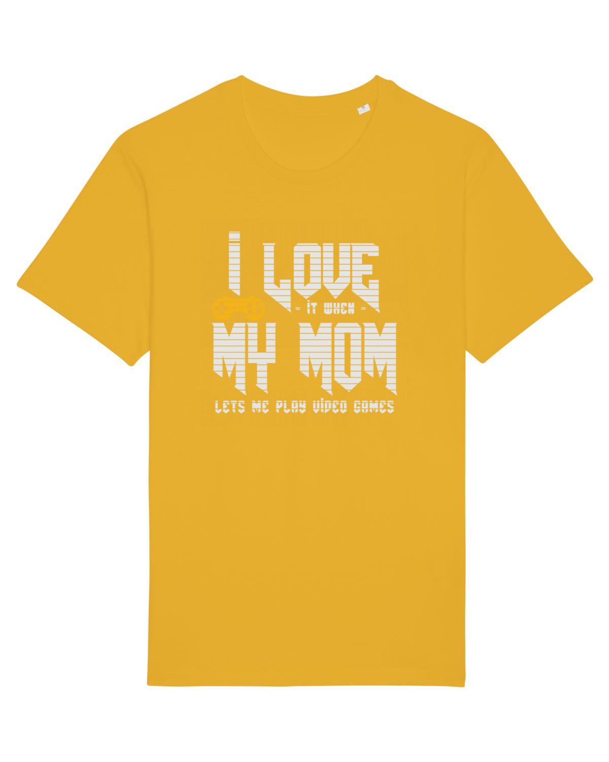 Tricou mânecă scurtă Unisex Rocker Spectra Yellow