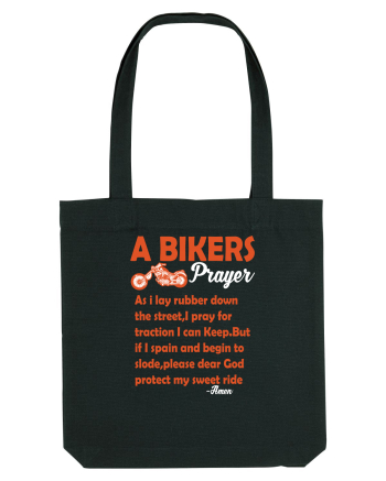 A biker Prayer Black