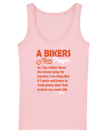 A biker Prayer Cotton Pink