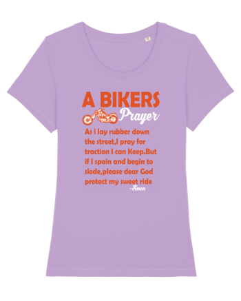 A biker Prayer Lavender Dawn