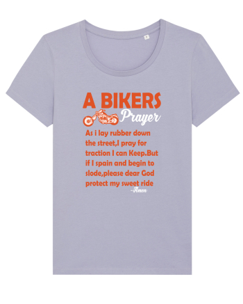 A biker Prayer Lavender