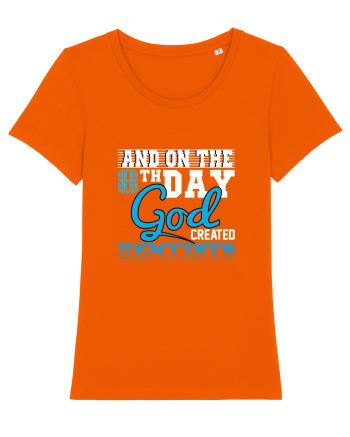 God of Dentists Bright Orange