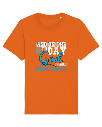 God of Dentists Bright Orange