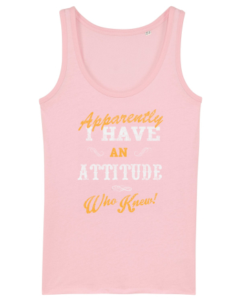 Attitude Puns Cotton Pink