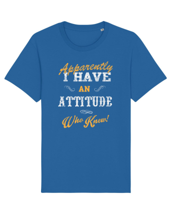 Attitude Puns Royal Blue