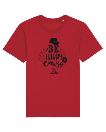 Be happy and Crazy Red