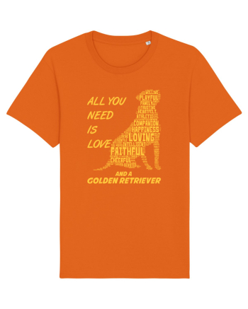 Golden Retriever Bright Orange