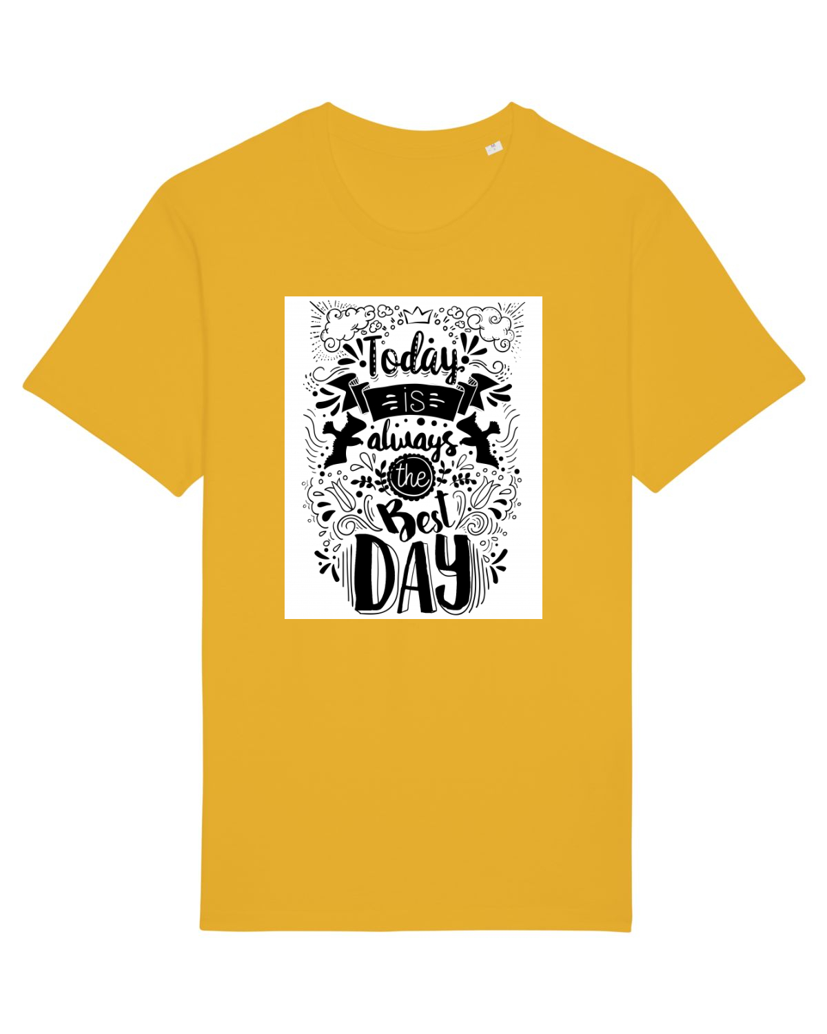 Tricou mânecă scurtă Unisex Rocker Spectra Yellow