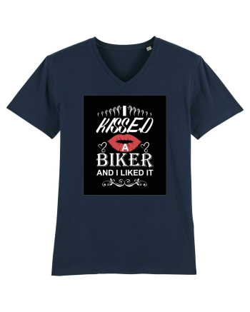 I kissed a biker white French Navy