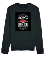 I kissed a biker white Bluză mânecă lungă Unisex Rise
