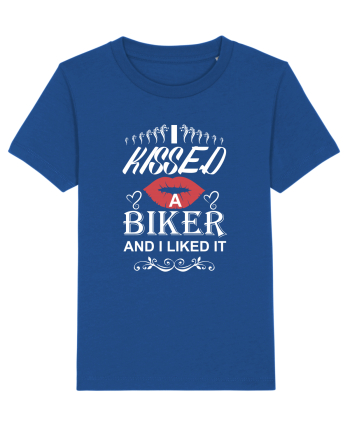 I kissed a biker Majorelle Blue