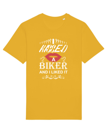 I kissed a biker Spectra Yellow