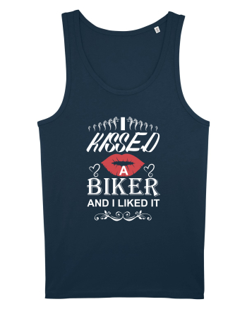 I kissed a biker Navy