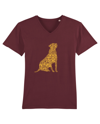 Dog Love Burgundy