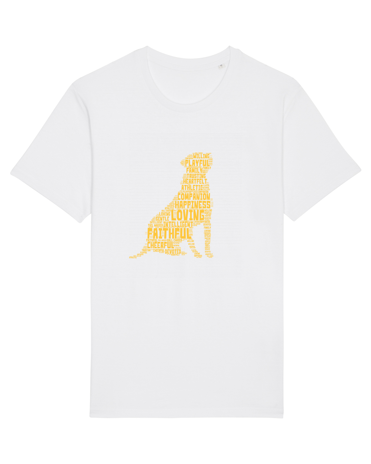 Tricou mânecă scurtă Unisex Rocker White