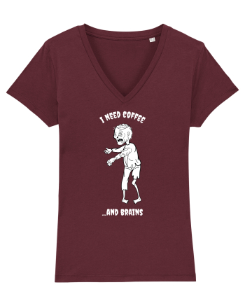Zombie fara Cafea Burgundy