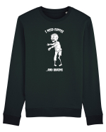 Zombie fara Cafea Bluză mânecă lungă Unisex Rise