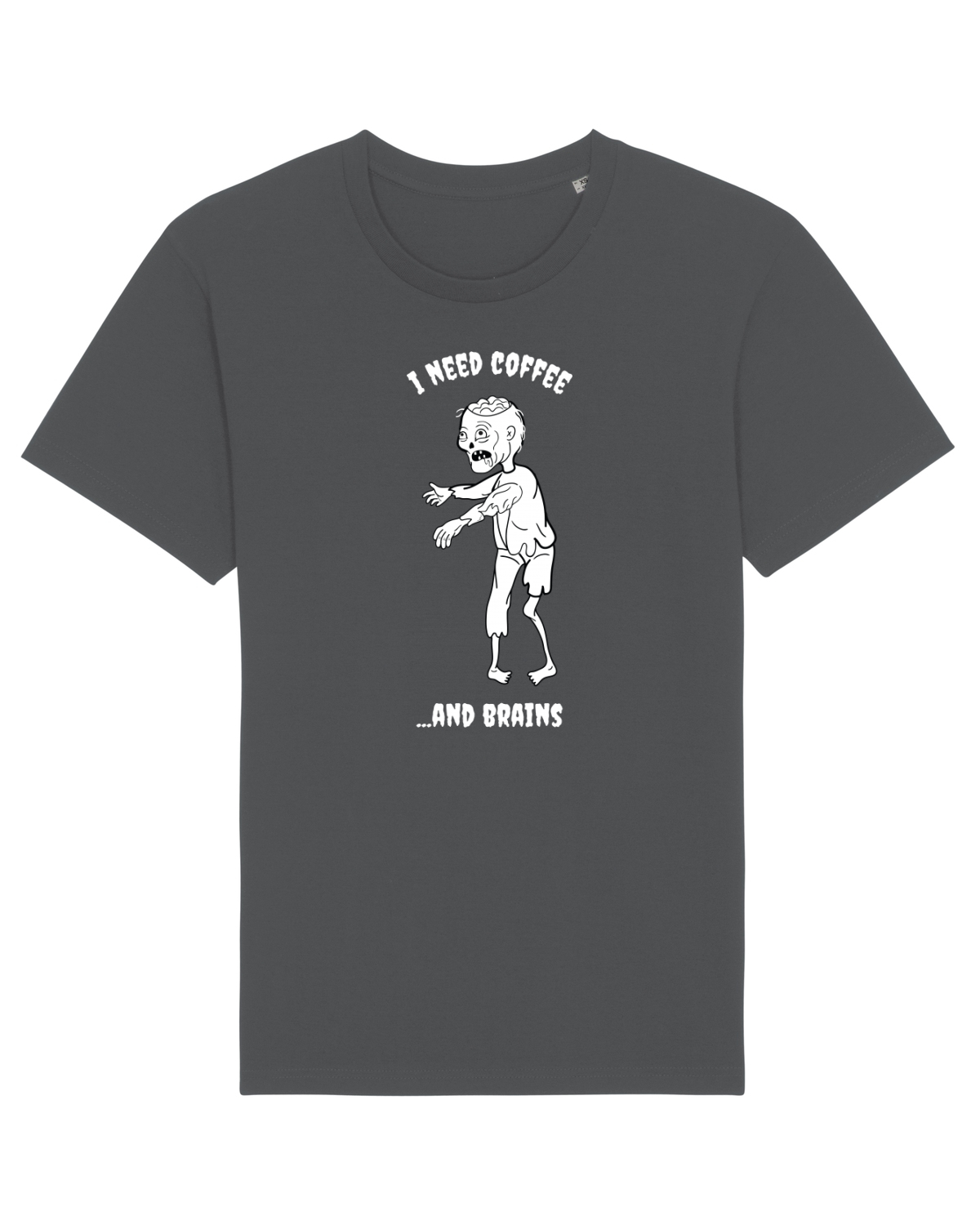 Tricou mânecă scurtă Unisex Rocker Anthracite