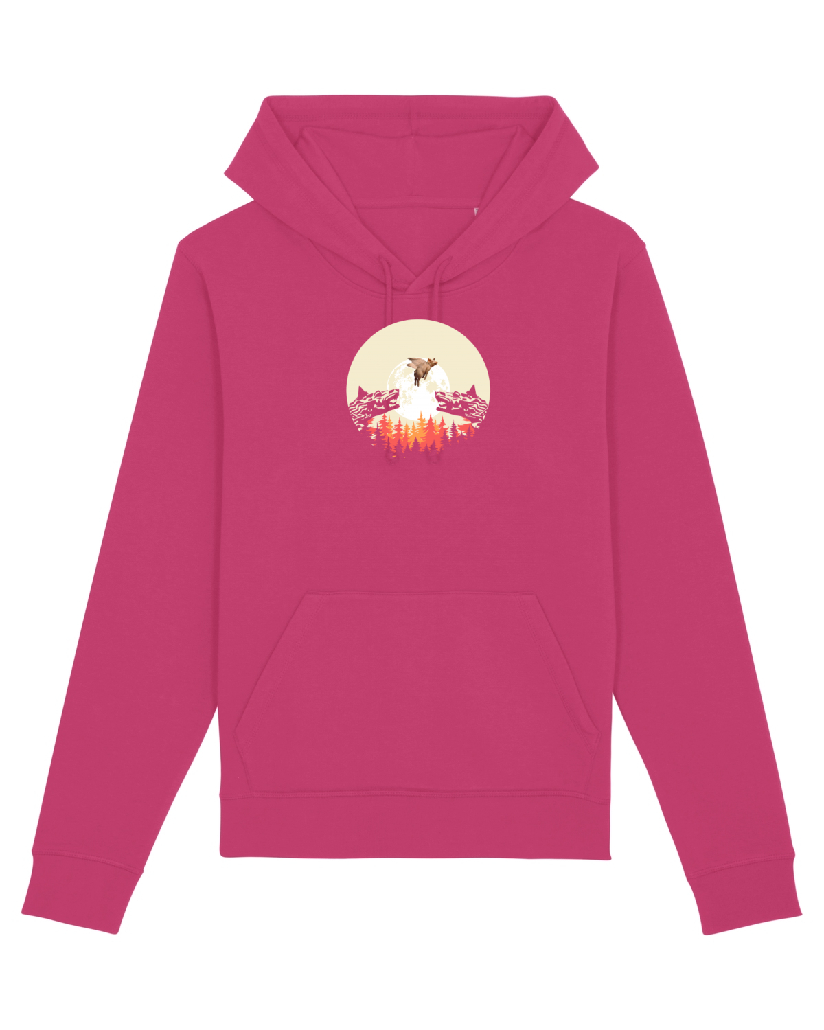 Hanorac Unisex Drummer Raspberry