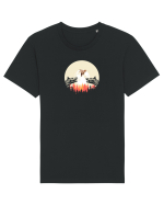 late night  Tricou mânecă scurtă Unisex Rocker