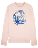 Ce e val, ca valul trece... Bluză mânecă lungă Unisex Rise