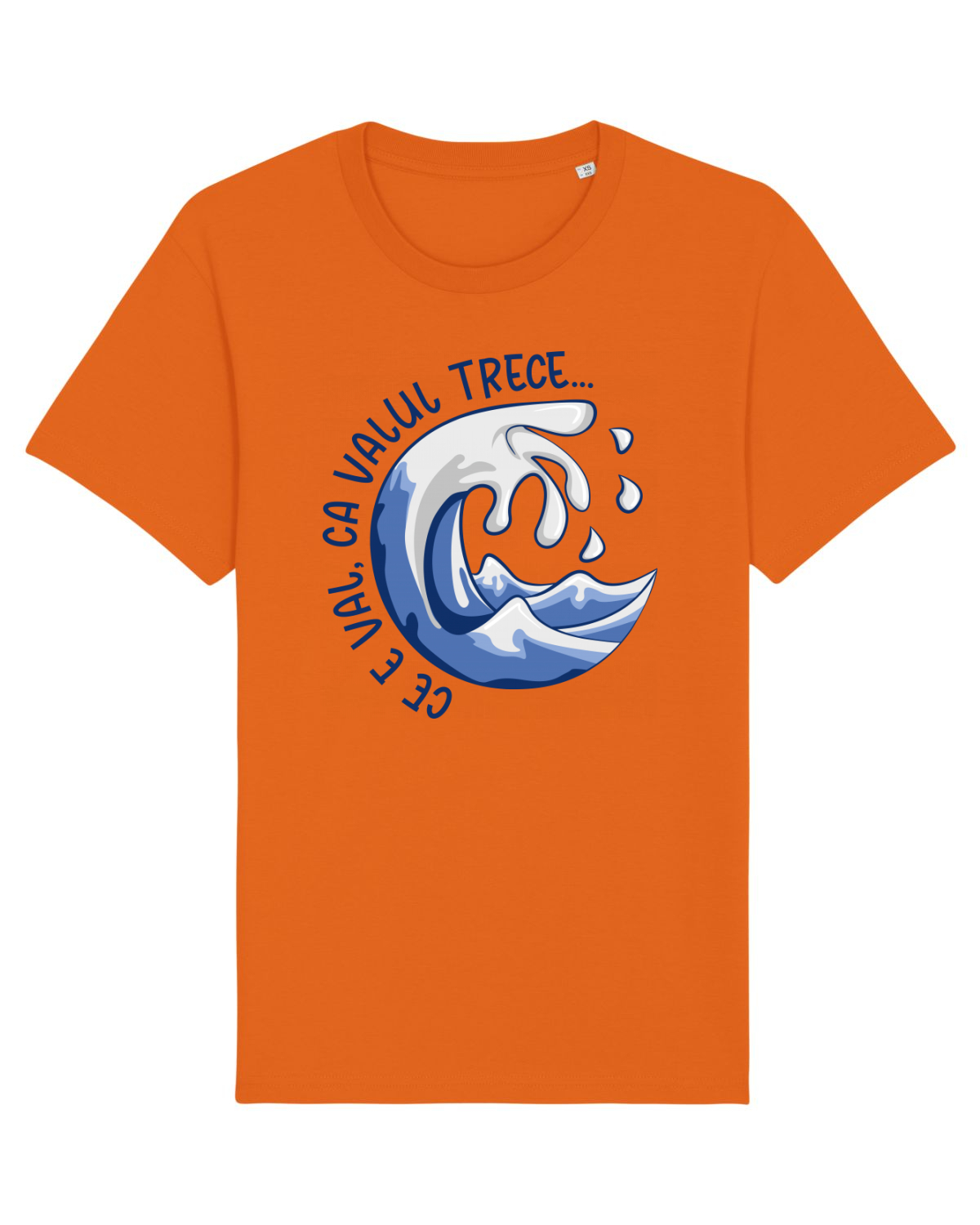 Tricou mânecă scurtă Unisex Rocker Bright Orange