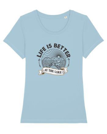 Life is better Sky Blue