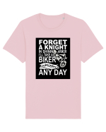 Biker in dirty leathers Tricou mânecă scurtă Unisex Rocker