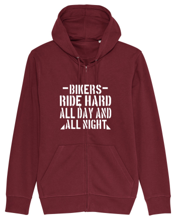 Biker Quote Burgundy