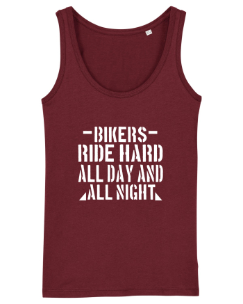 Biker Quote Burgundy