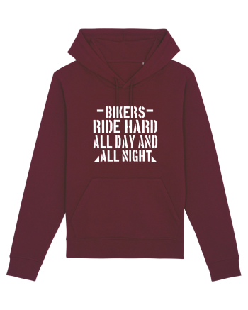 Biker Quote Burgundy