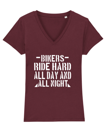 Biker Quote Burgundy