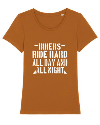 Biker Quote Roasted Orange