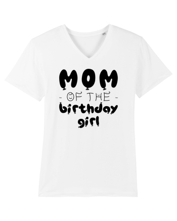 Mom of the birthday girl White