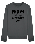 Mom of the birthday girl Bluză mânecă lungă Unisex Rise