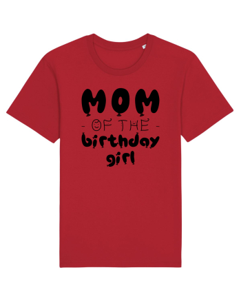Mom of the birthday girl Red