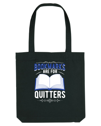Bookmarks are for quitters Black