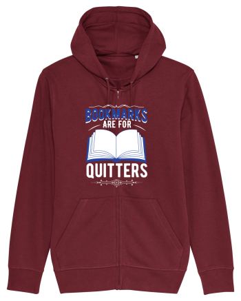 Bookmarks are for quitters Burgundy