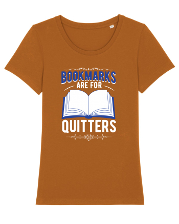 Bookmarks are for quitters Roasted Orange
