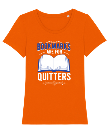 Bookmarks are for quitters Bright Orange