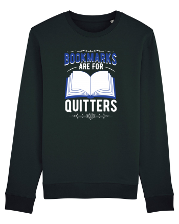 Bookmarks are for quitters Black