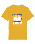 Bookmarks are for quitters Tricou mânecă scurtă Unisex Rocker