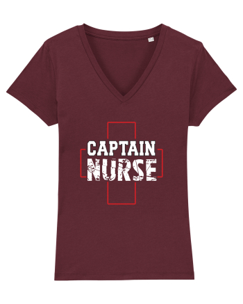 Captain Nurse Burgundy